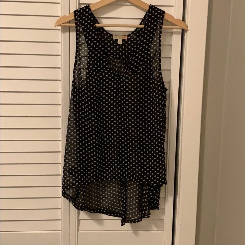 Sheer Tank hi low